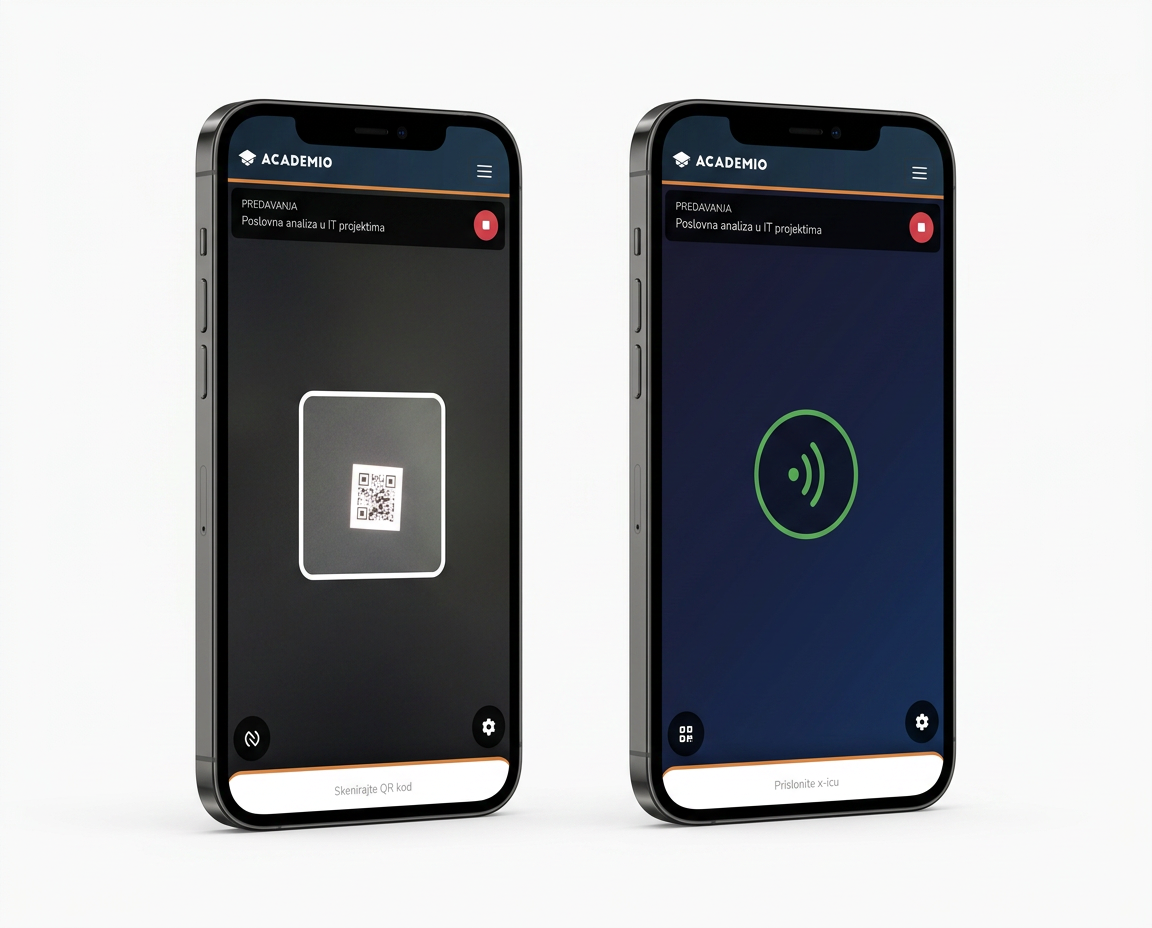 QR i NFC prijava